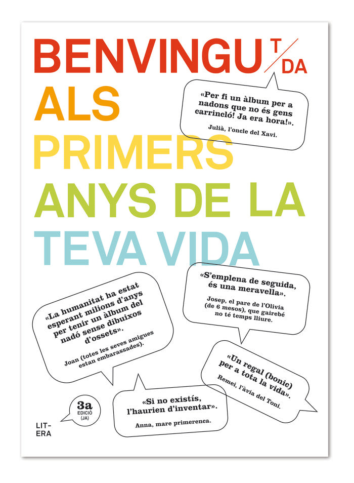 BENVINGUTDA ALS PRIMERS ANYS DE LA TEVA VIDA - 9788494294709
