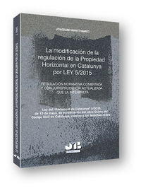MODIFICACION DE LA REGULACION DE LA PROPIEDAD HORIZONTAL EN - 9788494350719 Imagen principal del producto