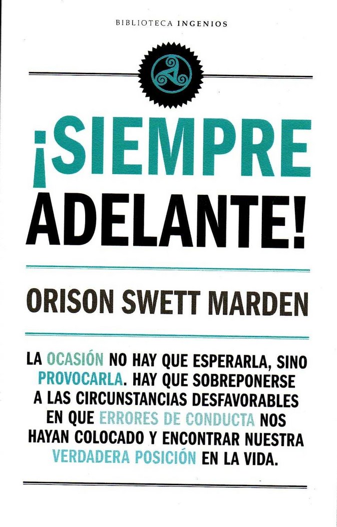 SIEMPRE ADELANTE - 9788494362880 Imagen principal del producto