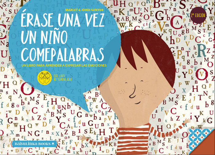 ERASE UNA VEZ UN NIÑO COMEPALABRAS 2ªED | MARLET | BABULINKA BOOKS | 9788494584251 Imagen principal del producto