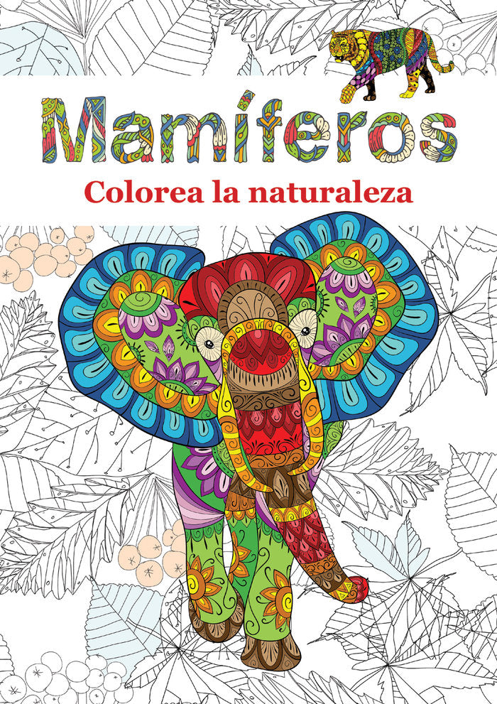MAMIFEROS COLOREA LA NATURALEZA - 9788494670978 Imagen principal del producto