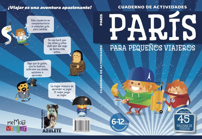 Cuaderno de Actividaes París Imagen principal del producto