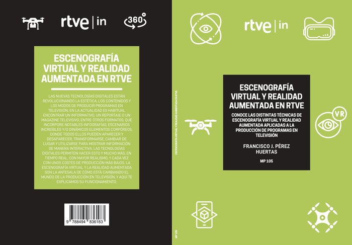 ESCENOGRAFIA VIRTUAL Y REALIDAD AUMENTADA EN RTVE - 9788494836183 Imagen principal del producto