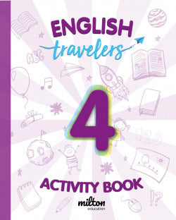 Travelers Red 4 Activity Book | MILTON | 9788494962745