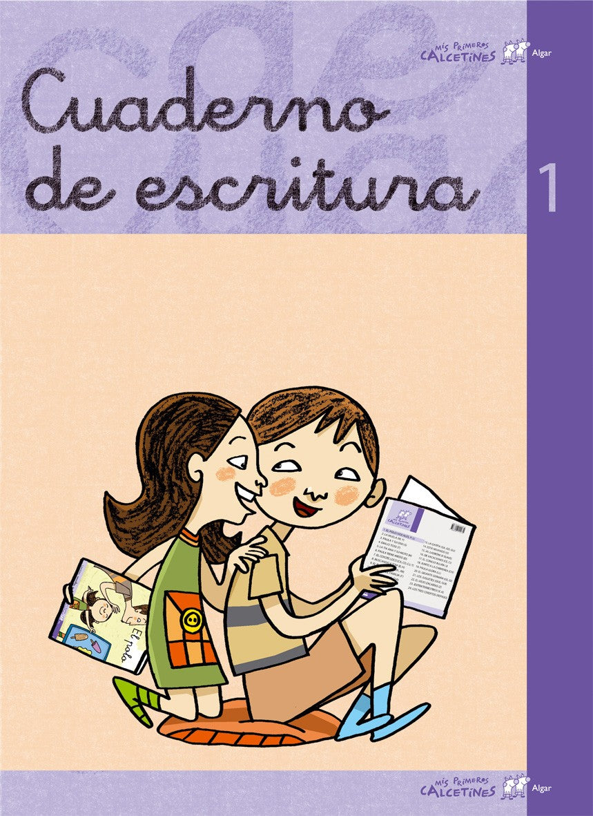 Cuaderno escritura 1. Aa. Vv. (ALGAR EDITORIAL) 9788496514652