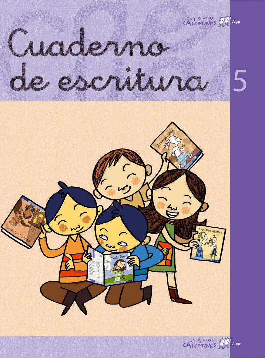 Cuaderno escritura 5. Aa. Vv. (ALGAR EDITORIAL) 9788496514690 Imagen principal del producto