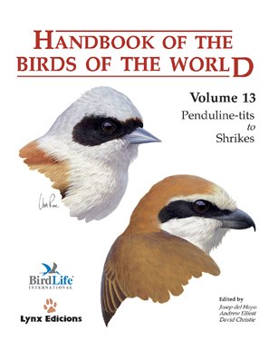 HANDBOOK OF THE BIRDS OF THE WORLD VOL13 - 9788496553453 Imagen principal del producto