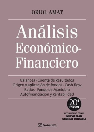 ANALISIS ECONOMICO FINANCIERO 20ª ED, | AMAT,ORIOL | GESTION 2000 | 9788496612945 Imagen principal del producto