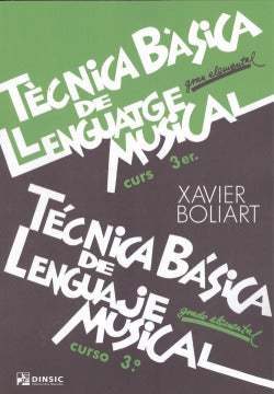 Técnica Básica Llenguatge Musical 3º Curso (Dinsic Public.) - 9788496753976