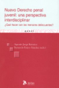 NUEVO DERECHO PENAL JUVENIL UNA PERSPECTIVA INTERDISCIPLINA - 9788496758421