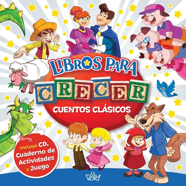 LIBROS PARA CRECER CUENTOS CLASICOS | AA,VV | DALY EDICIONES | 9788496916678 Imagen principal del producto