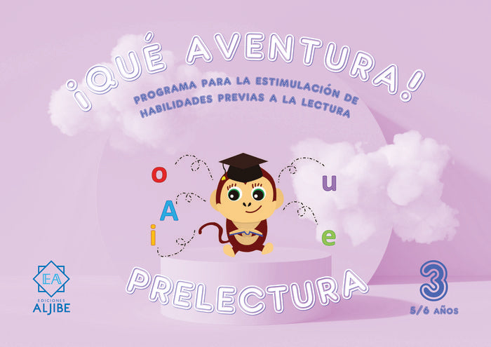QUE AVENTURA PRELECTURA 3 (5/6 AÑOS) | AA,VV | ALJIBE | 9788497009355 Imagen principal del producto