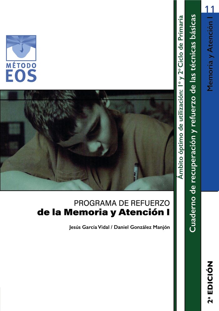 PROGRAMA REFUERZO MEMORIA Y ATENCION I - 9788497270670