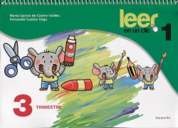 Leer en un Clic 1-3ºtrimestre 3 Años Imagen principal del producto