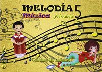 Cuaderno Música 5º EP Melodia 14 Galicia GALMU15E (Galinova) - 9788497372268
