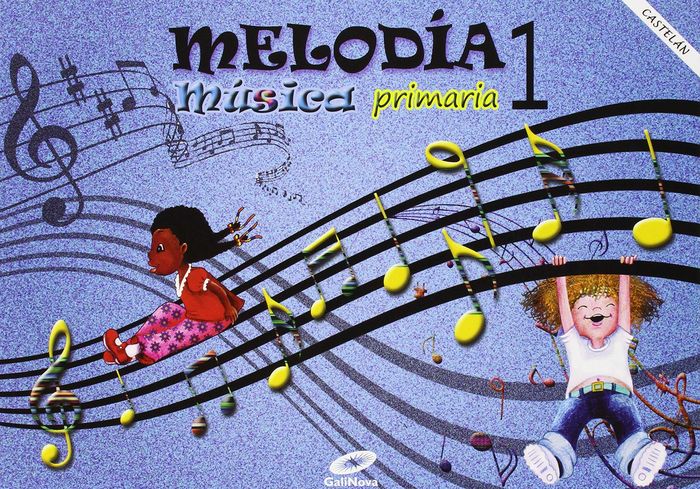 Música 1º EP Melodia 14 Galicia (Galinova) - 9788497372299
