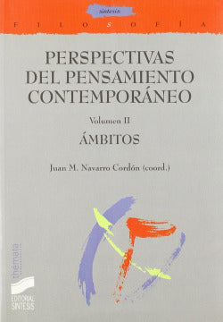 Perspectivas del Pensam.cont.vol.ii (Sintesis Editorial) - 9788497562317