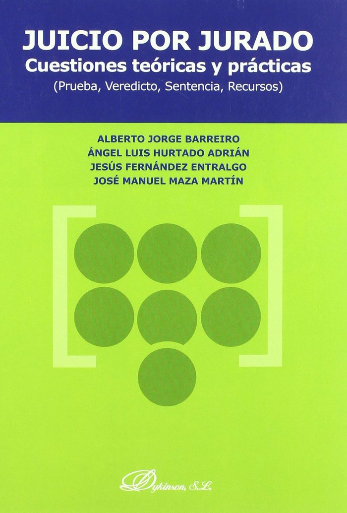 JUICIO POR JURADO CUESTIONES TEORICAS Y PRACTICAS PRUEBA - 9788497723916 Imagen principal del producto
