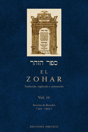 ZOHAR,EL IV I Aa,Vv I Obelisco I 9788497774598 Imagen principal del producto