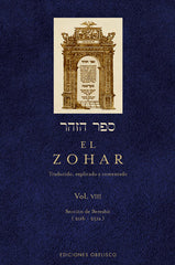 ZOHAR,EL VOL,VIII I Rabi Shimon Bar,Iojai I Obelisco I 9788497775977