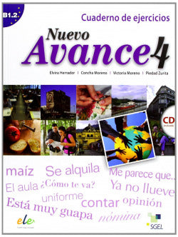 Nuevo Avance 4 Ejercicios+cd (Sgel) - 9788497786720