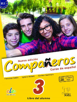 Compañeros 3 Alumno + Licencia | SGEL | 9788497789110