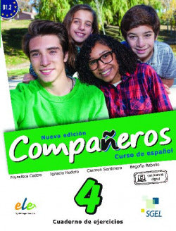 Compañeros 4 Ejercicios (b1.2) | SGEL | 9788497789141