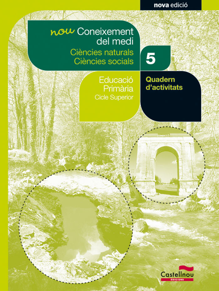 Quadern Nou Coneixement Medi 5º EP 14 Sbb (Castellnou, Editorial) - 9788498049442