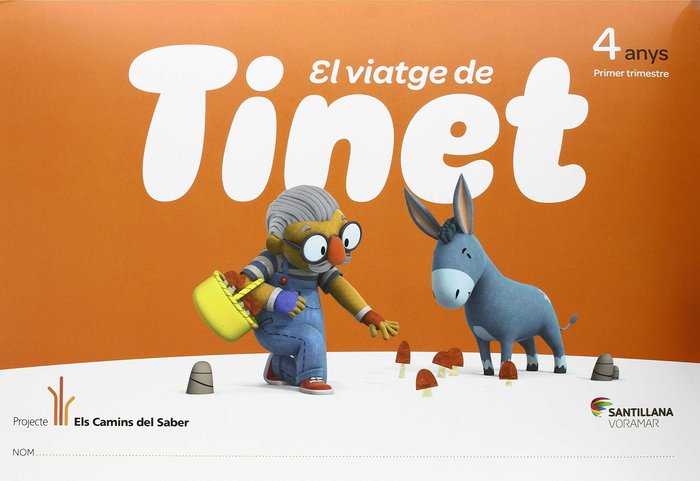 4-1ANYS INFANTIL TINET VALEN ED13 | AA,VV, | 9788498078114 (Voramar Santillana) Imagen principal del producto
