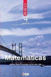 Matemáticas 4º ESO Op, a 08 ECIMAT4ESO (Ecir) - 9788498264012