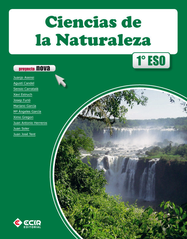 Ciencias Naturaleza 1º ESO Nova 11 Trimestres ECICN31ESO (Ecir) - 9788498265644