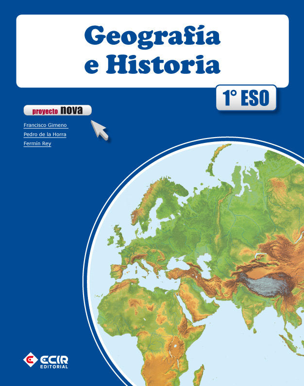Geografía Historia 1º ESO Nova 11 Trimestres ECICSO31ES (Ecir) - 9788498265668