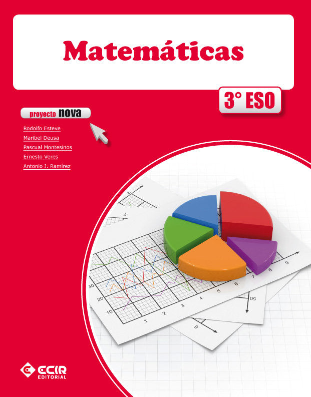 Matemáticas 3º ESO Nova 11 Trimestres ECIMAT33ES (Ecir) - 9788498265712