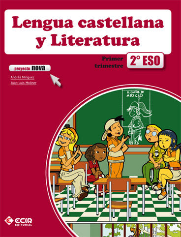Lengua 2º ESO Trimestres 12 Nova ECILEN32E (Ecir) - 9788498266443