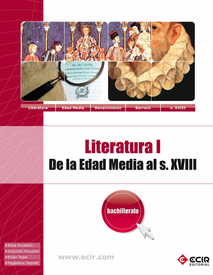 Literatura I de Edad Media al S, Xviii 12 ECILEN0NB (Ecir) - 9788498266504