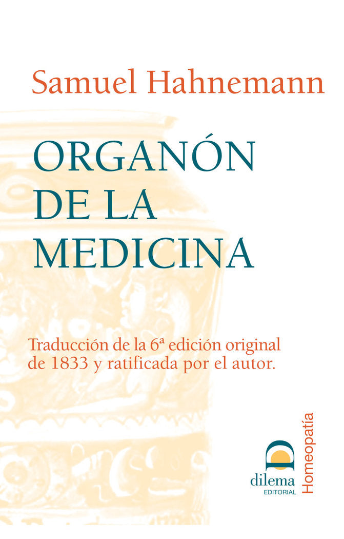 ORGANON DE LA MEDICINA - 9788498270563 Imagen principal del producto