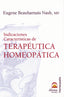 INDICACIONES CARACTERISTICAS DE LA TERAPEUTICA HOMEOPATICA - 9788498271362