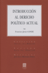 INTAL DERECHO POLITICO ACTUAL - 9788498360912 Imagen principal del producto