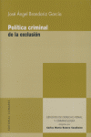 POLITICA CRIMINAL DE LA EXCLUSION - 9788498362398 Imagen principal del producto