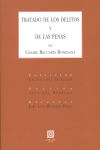 TRATADO DE LOS DELITOS Y PENAS - 9788498363425 Imagen principal del producto