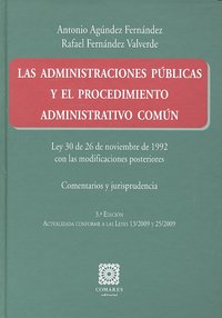 ADMINISTRACIONES PUBLICAS Y EL PROCEDIMIENTO ADMINISTRATIVO - 9788498366549 Imagen principal del producto