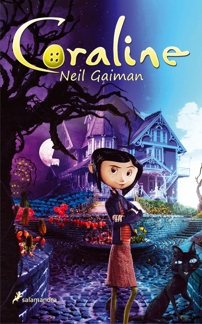 CORALINE NE PELICULA | Gaiman,neil | 9788498382372 (Salamandra infantil y juvenil) Imagen principal del producto