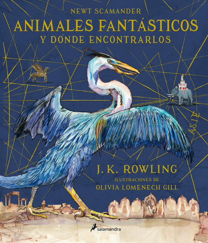 ANIMALES FANTASTICOS Y DONDE ENCONTRARLOS | Rowling, J, K, | 9788498388237 (Salamandra infantil y juvenil)