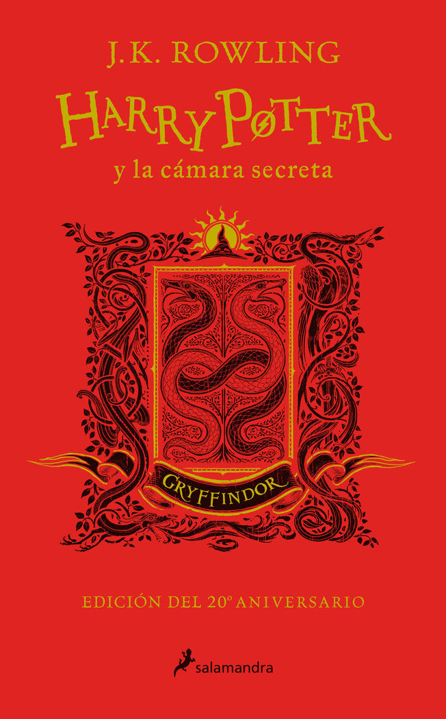 HARRY POTTER 2 CAMARA SECRETA GRYFFINDOR 20 ANIVERSARIO | Rowling, J, K, | 9788498389715 (Salamandra infantil y juvenil)