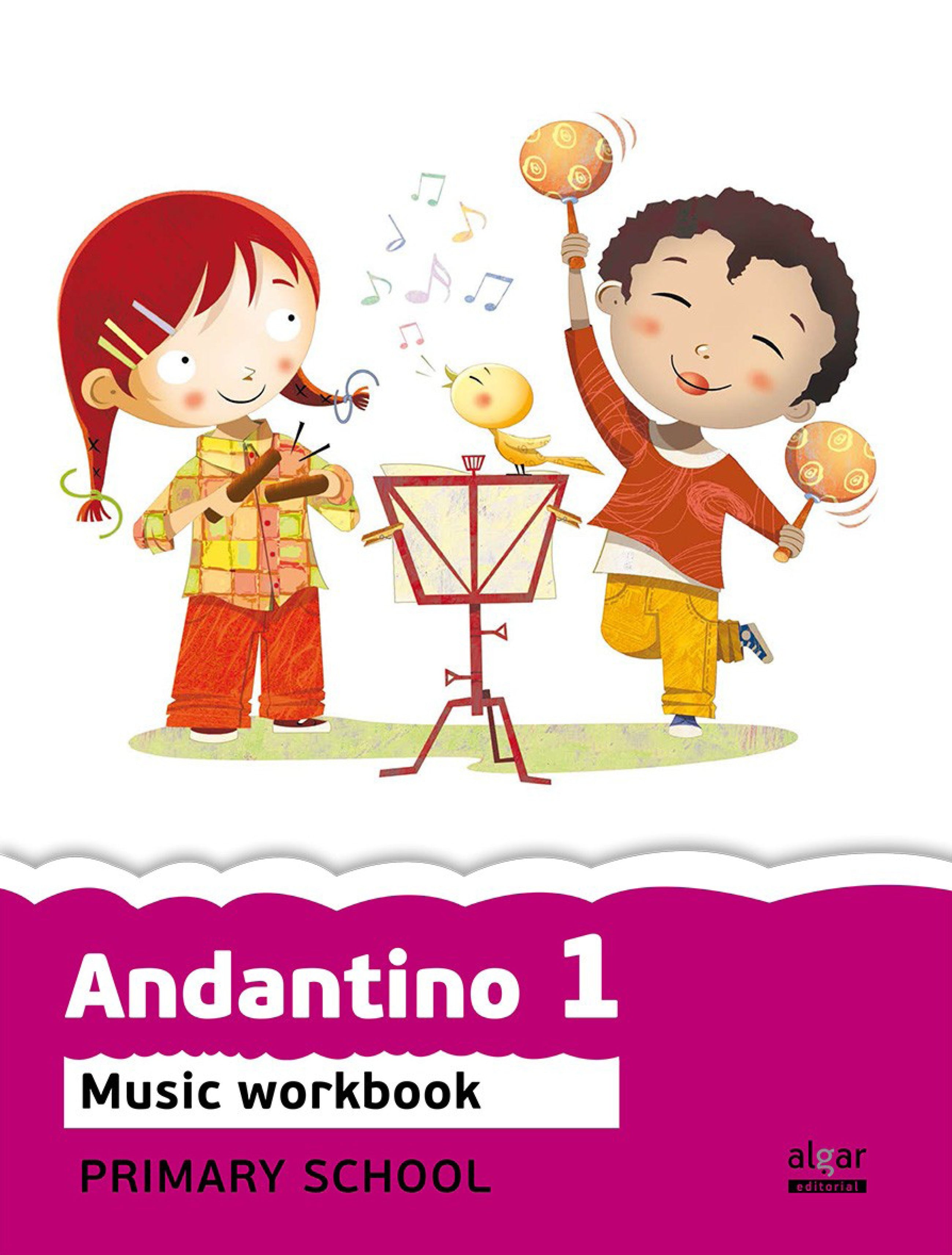 Andantino 1. Music Workbook Proyecto faro: Music workbook. Aa. Vv. (ALGAR EDITORIAL) 9788498455533 Imagen principal del producto