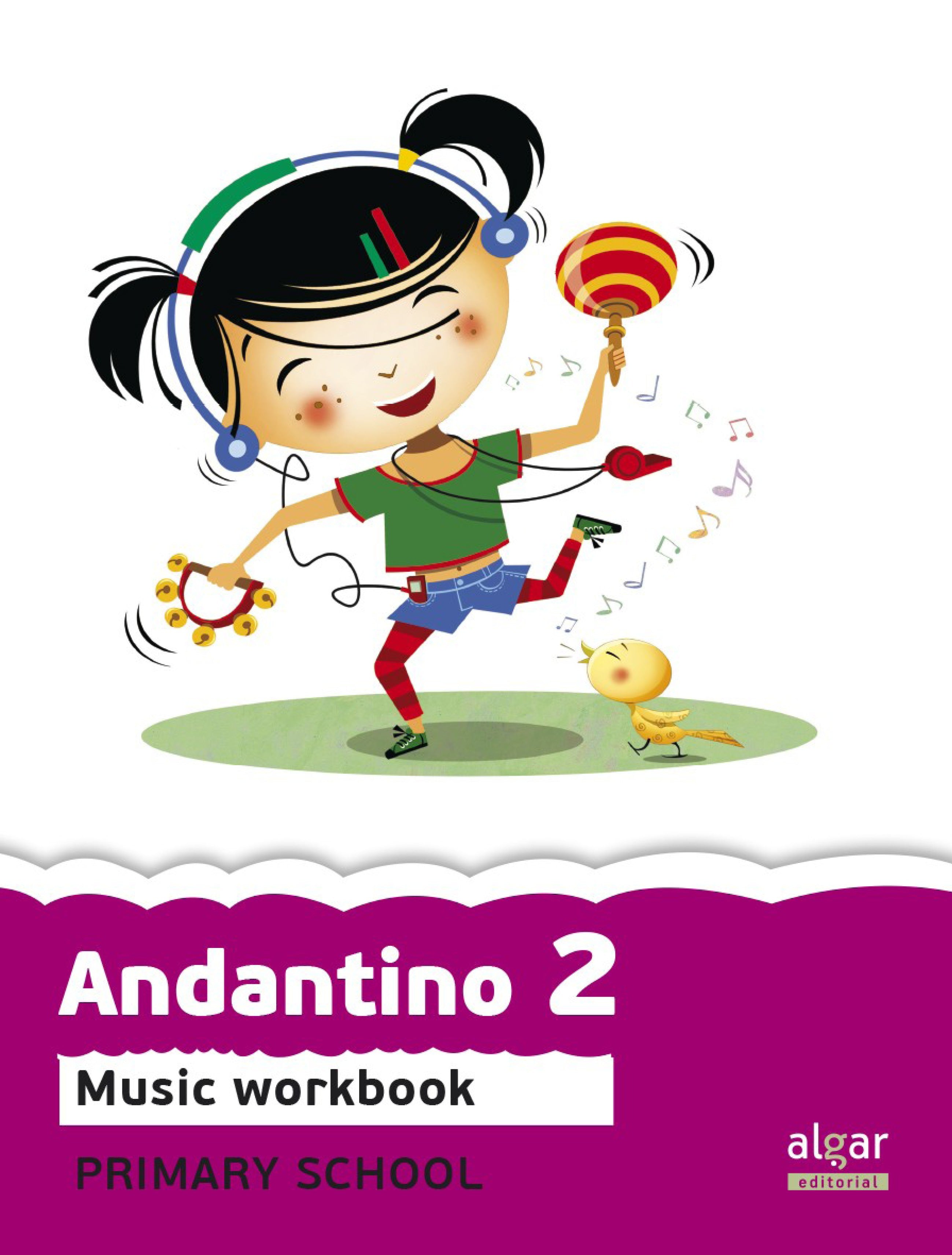 Andantino 2. Music Workbook Proyecto faro: Music workbook. Aa. Vv. (ALGAR EDITORIAL) 9788498455540