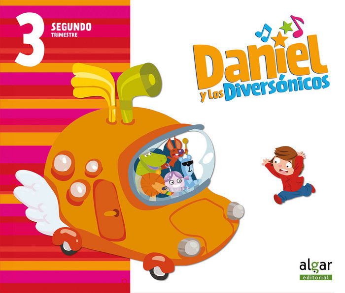 DANIEL Y DIVERSONICOS 3 AÑOS 2oTRIMESTRE | Varios Autores | 9788498459432 (Algar Texto) Imagen principal del producto
