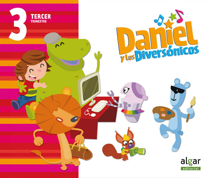 DANIEL Y DIVERSONICOS 3AÑOS 3oTRIMESTRE | Varios Autores | 9788498459449 (Algar Texto) Imagen principal del producto