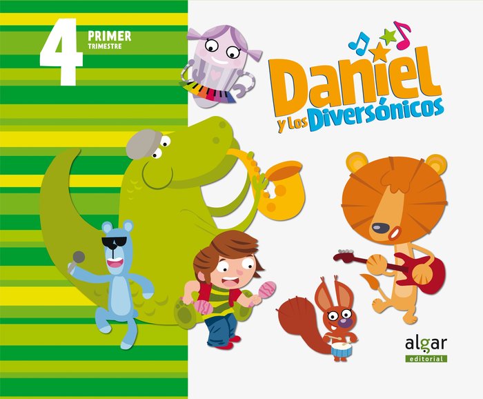 DANIEL Y DIVERSONICOS 4AÑOS 1oTRIMESTRE | AA,VV, | 9788498459470 (Algar Texto) Imagen principal del producto