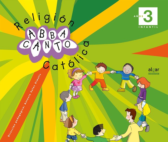 RELIGION 3 AÑOS ABBACANTO | Varios Autores | 9788498459784 (Algar Texto) Imagen principal del producto